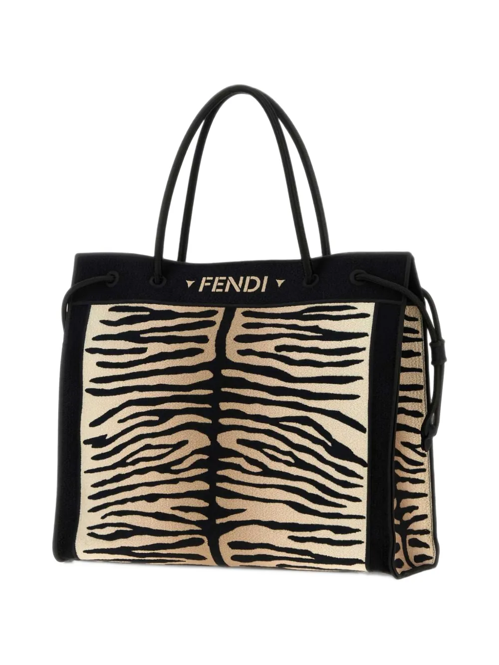 FENDI Grote Magic shopper Zwart