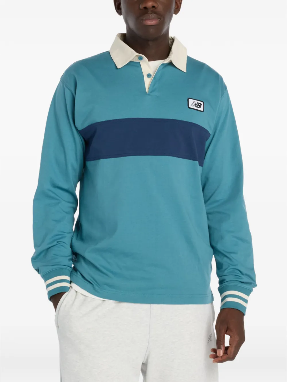 New Balance rugby shirt - Blu