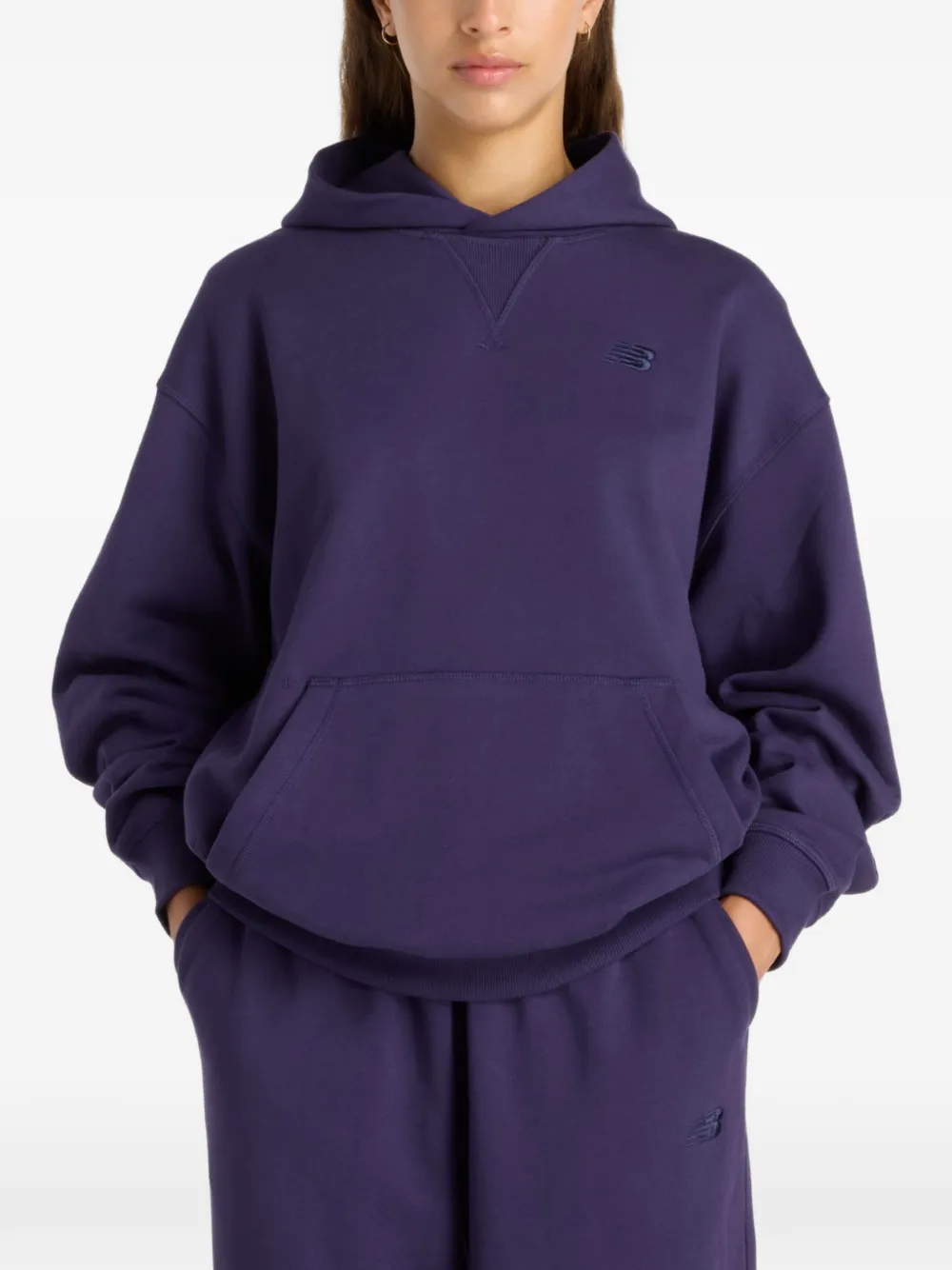 New Balance Athletics French terry hoodie - Viola