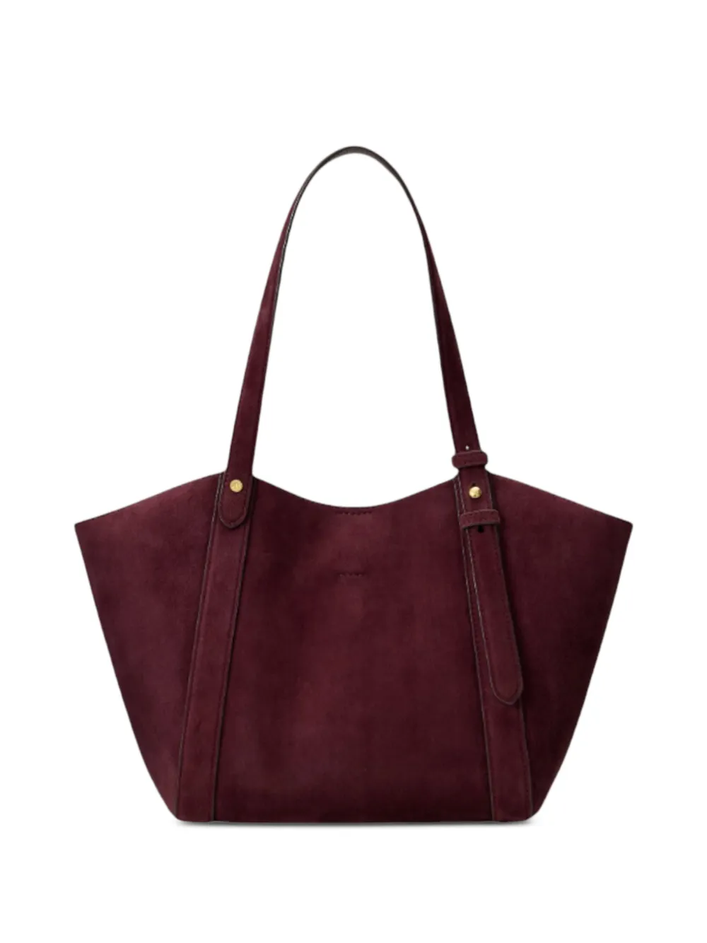 Lauren Ralph Lauren Tasha suède shopper Rood