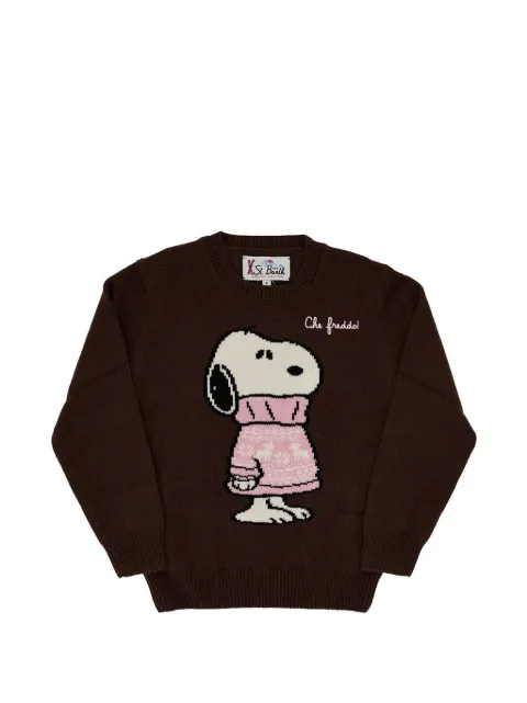 MC2 Saint Barth suéter tejido en intarsia Snoopy