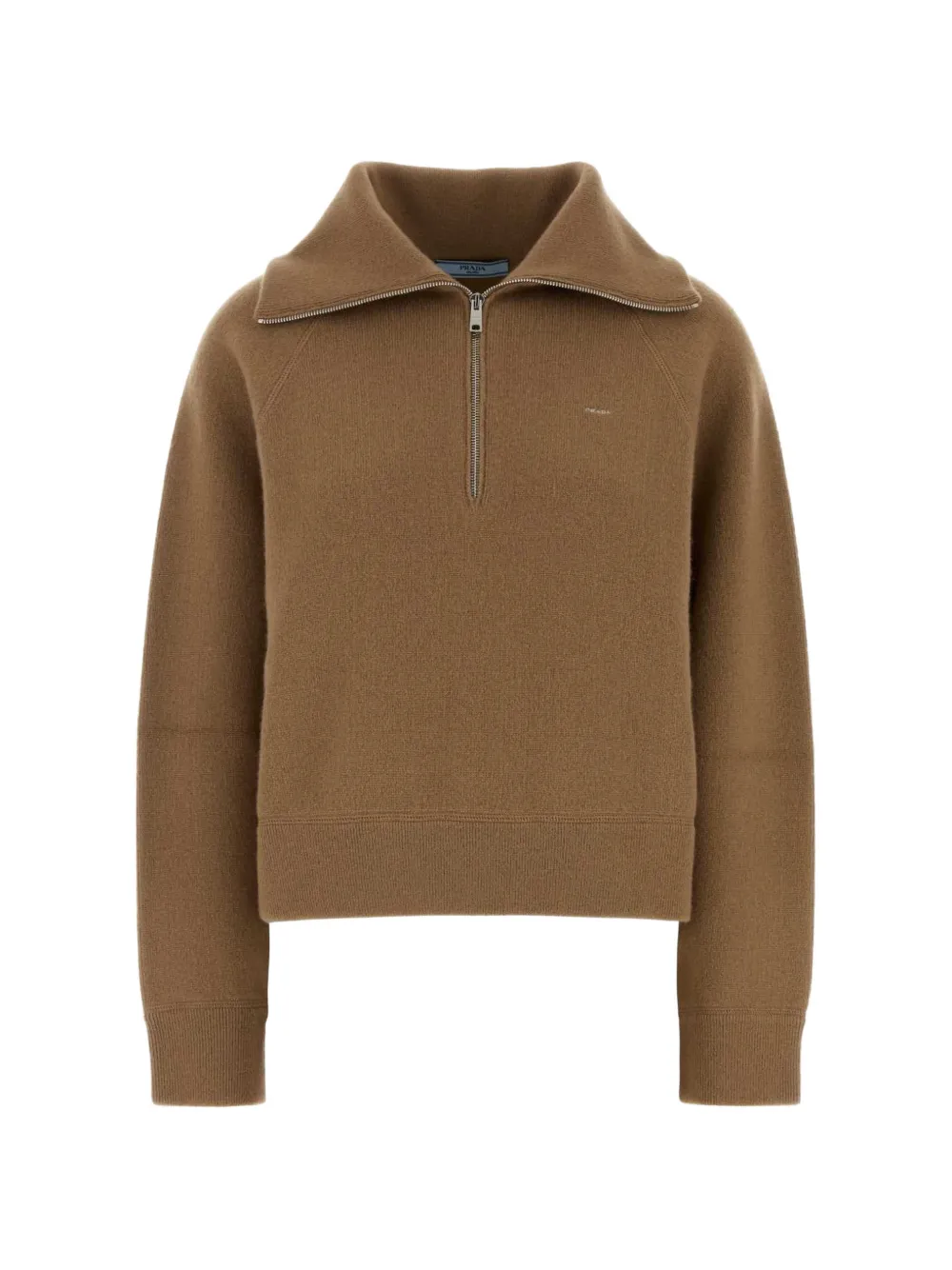 Prada half-zip cashmere sweater Bruin