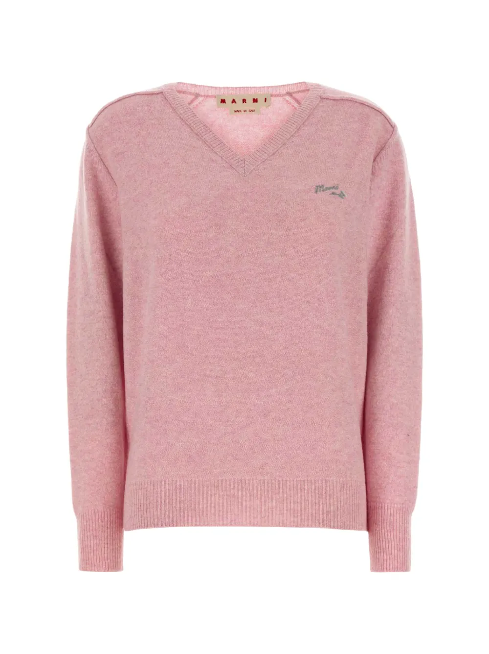 Marni V-neck wool sweater - Rose Marni V-neck wool sweater - Rose