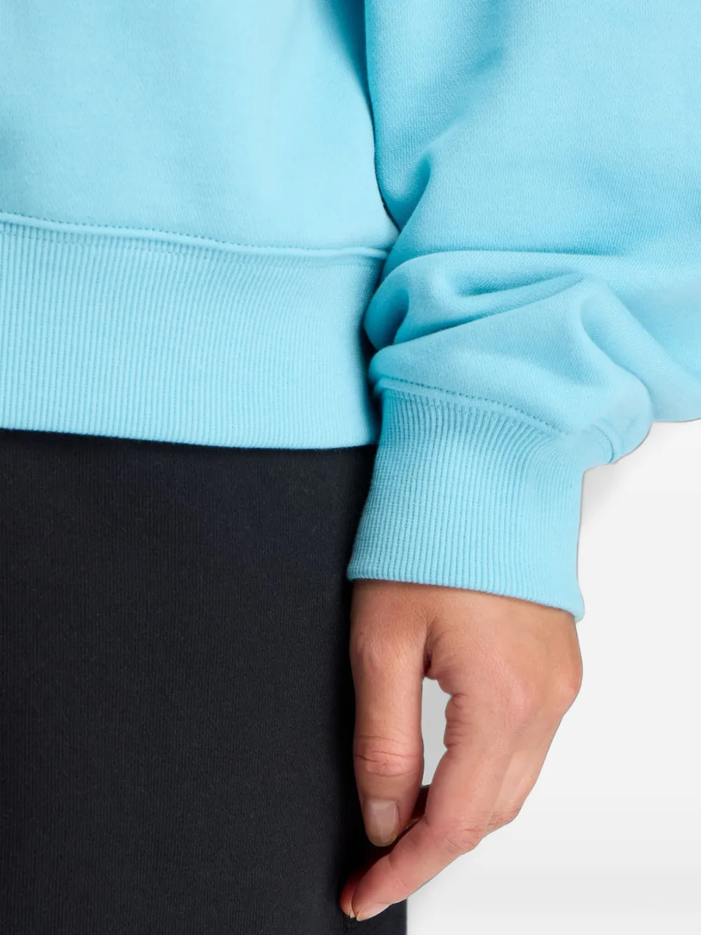 New Balance Sport Essentials badstof sweater Blauw