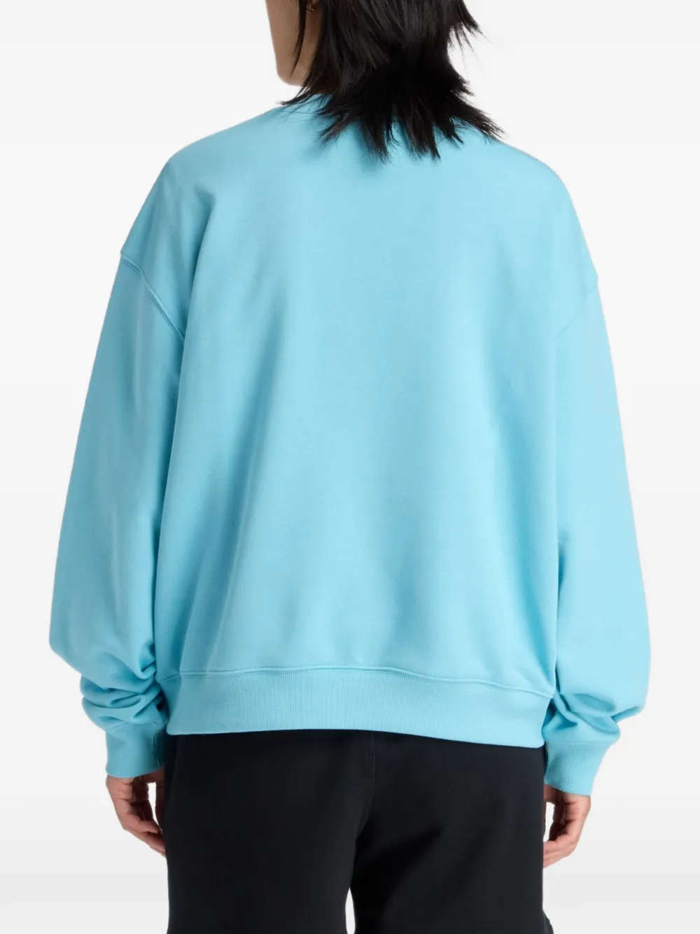 New Balance Sport Essentials badstof sweater Blauw