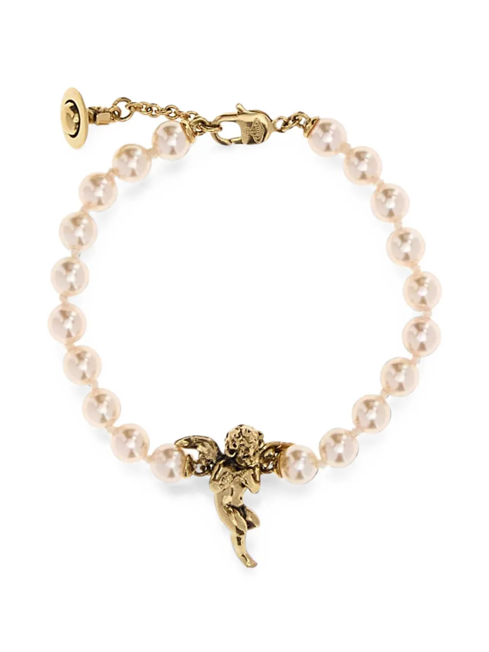 Vivienne Westwood Putti pearl bracelet - Gold