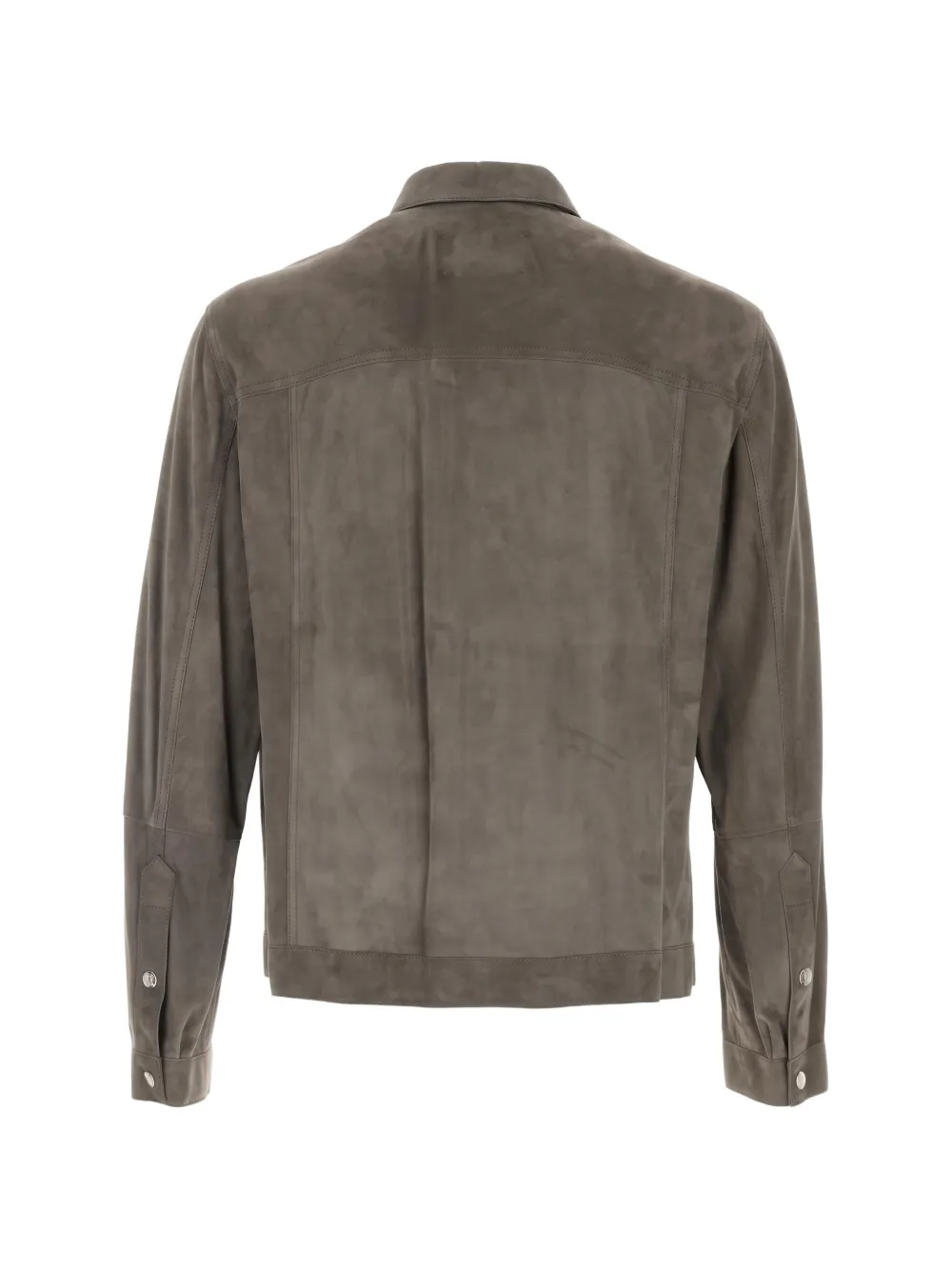 Brunello Cucinelli Suède shirtjack Grijs