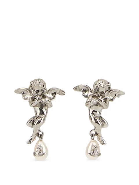 Vivienne Westwood Putti pearl-drop earrings