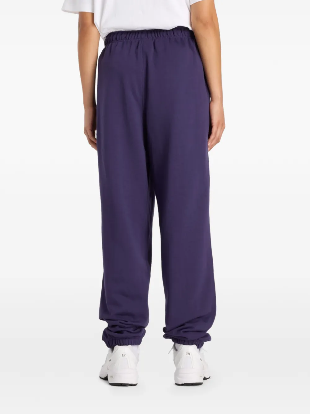 New Balance Athletics badstof joggingbroek Blauw