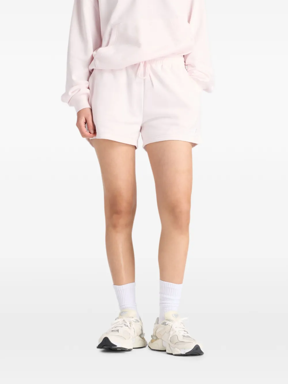New Balance Sport Essentials French terry shorts - Rose New Balance Sport Essentials French terry shorts - Rose