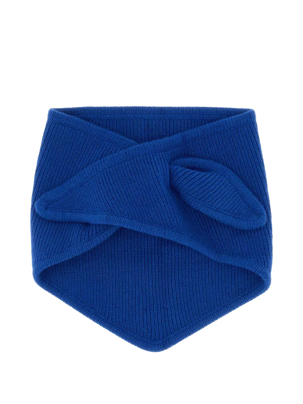 Miu Wollen en kasjmier sjaal Blauw