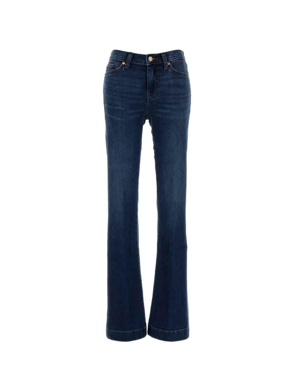 7 For All Mankind jean Dojo à coupe évasée - Bleu