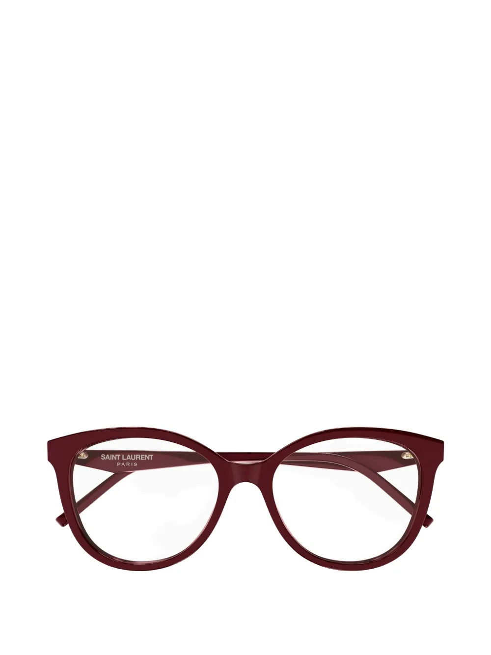 Saint Laurent Eyewear Bril met cat-eye montuur Rood