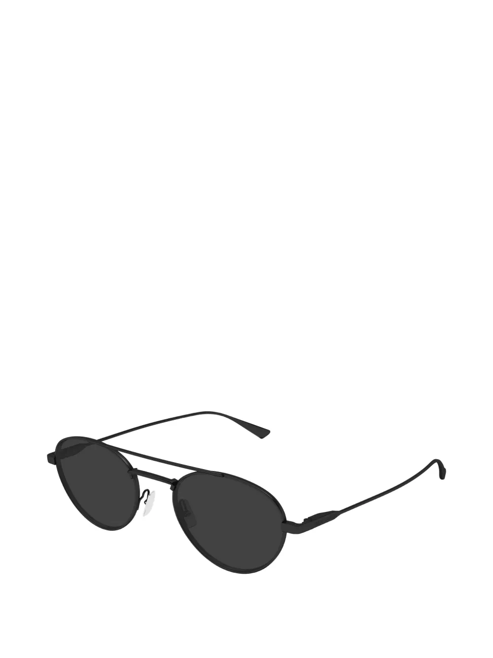 Saint Laurent Eyewear SL 97 zonnebril met dubbele neusbrug Zwart