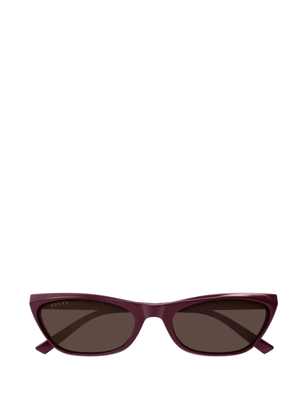 Gucci Eyewear Occhiali da sole geometrici - Rosso