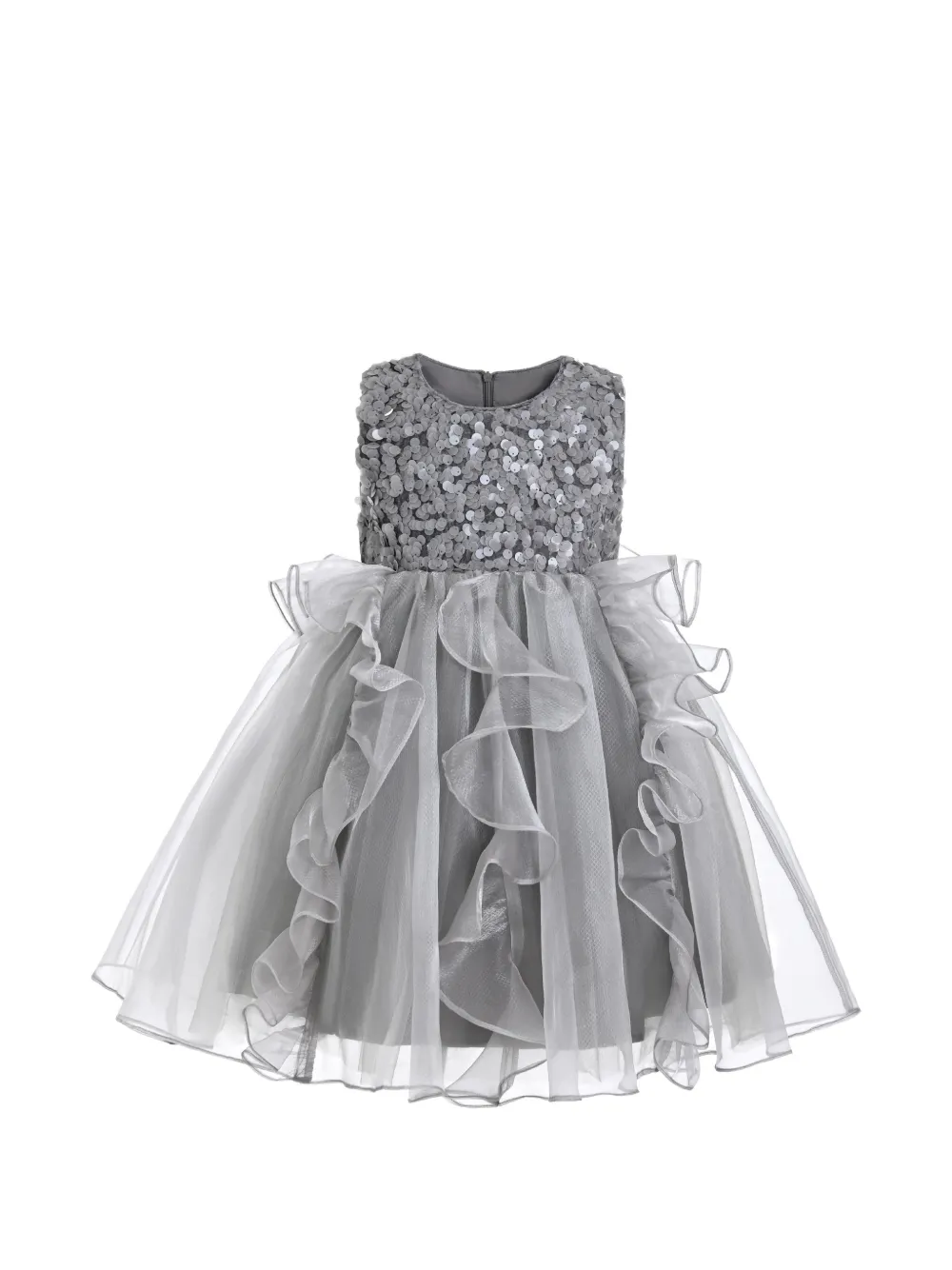 Tulleen Leonora sequin-embellished dress - Grigio