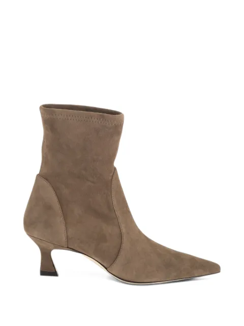 Stuart Weitzman Vinnie suede ankle boots