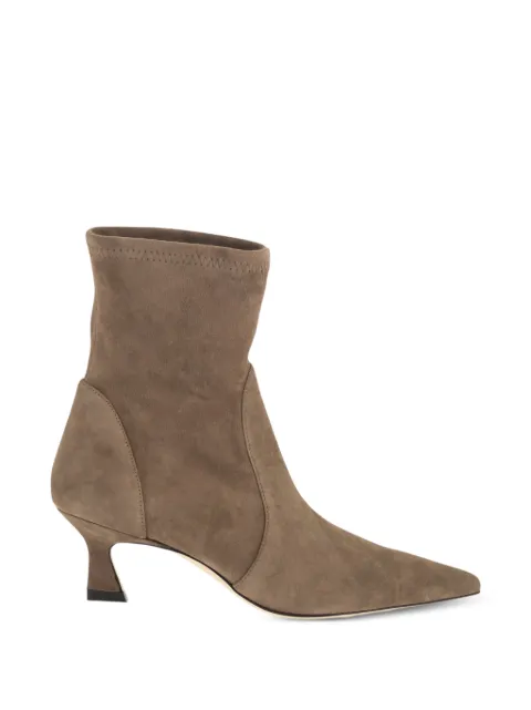 Stuart Weitzman Vinnie suede ankle boots