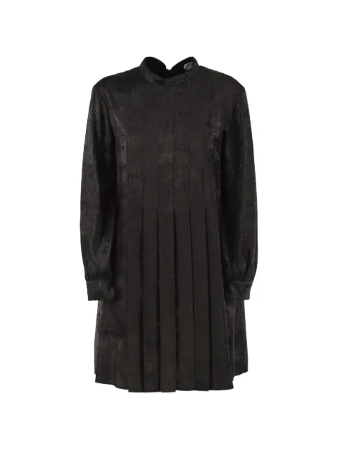 Weekend Max Mara pleated satin-effect mini dress