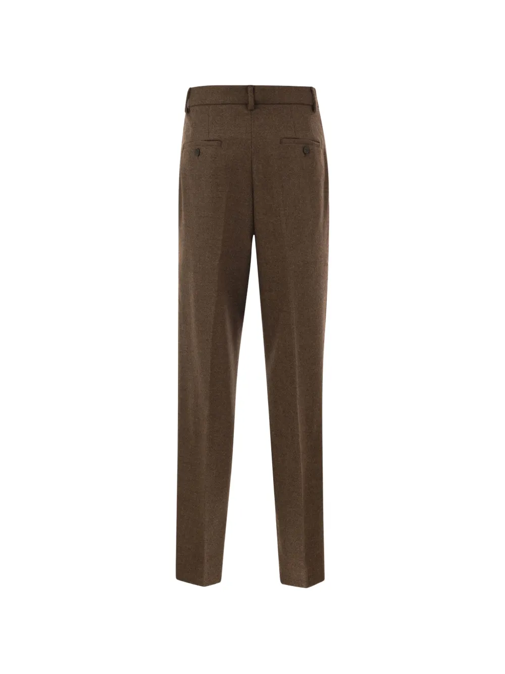 Weekend Max Mara Wollen plooibroek Bruin