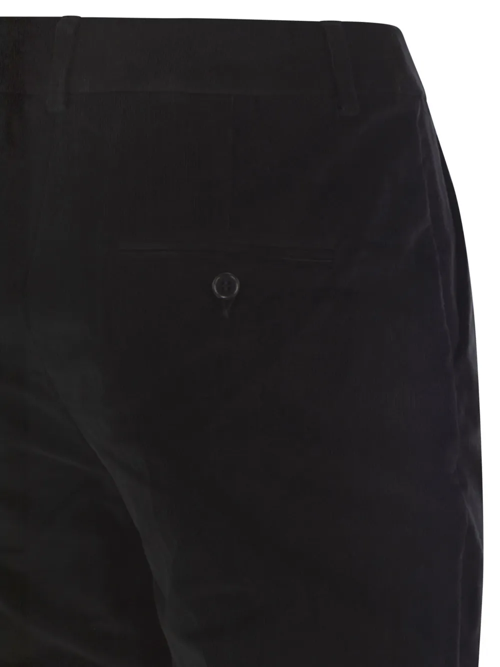 Weekend Max Mara Fluwelen sigarettenbroek Zwart
