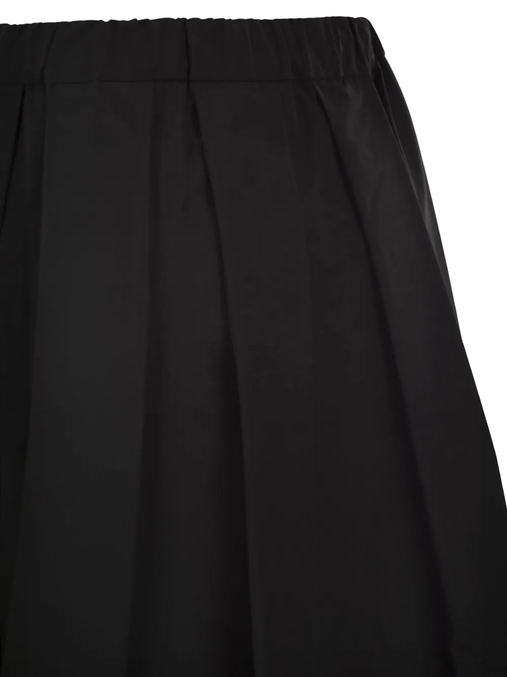 Weekend Max Mara Midi-plooirok Zwart