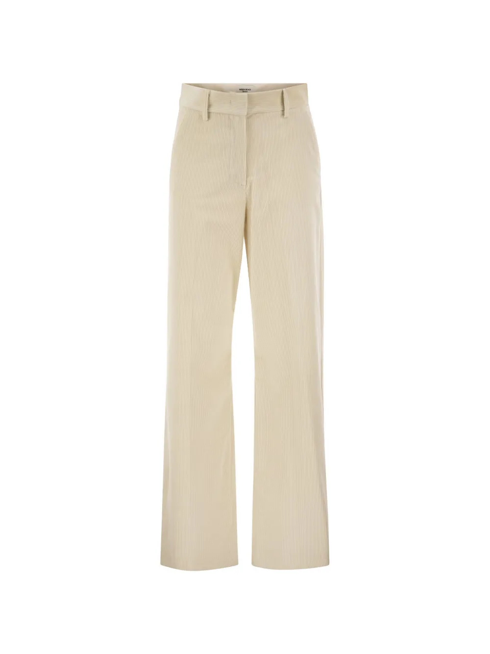Weekend Max Mara corduroy wide-leg trousers - Tons neutres Weekend Max Mara corduroy wide-leg trousers - Tons neutres