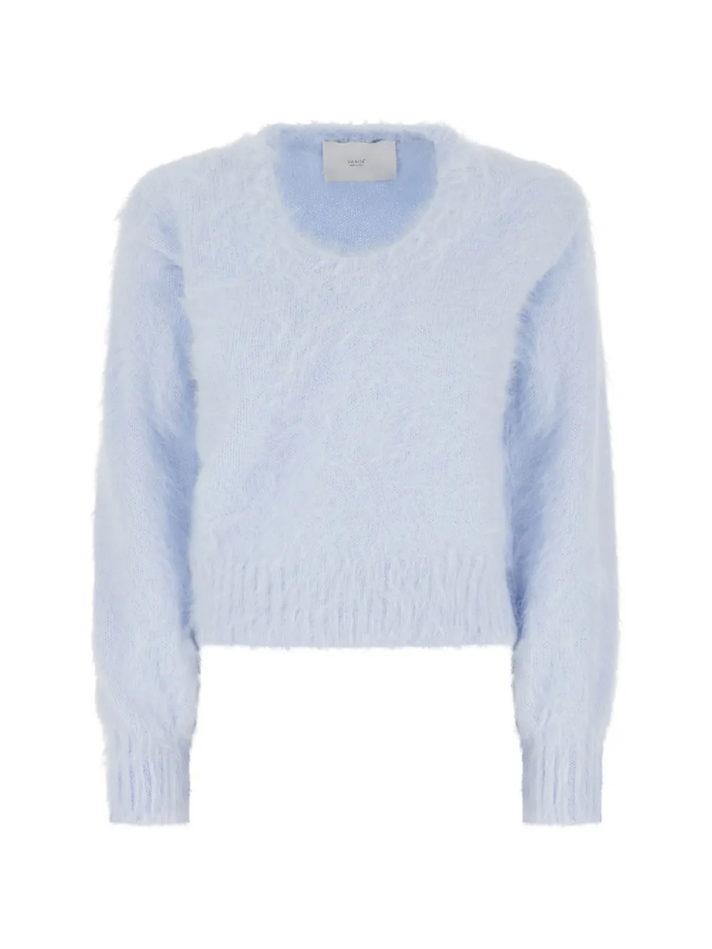 Vanisè brushed-knit sweater - Blau