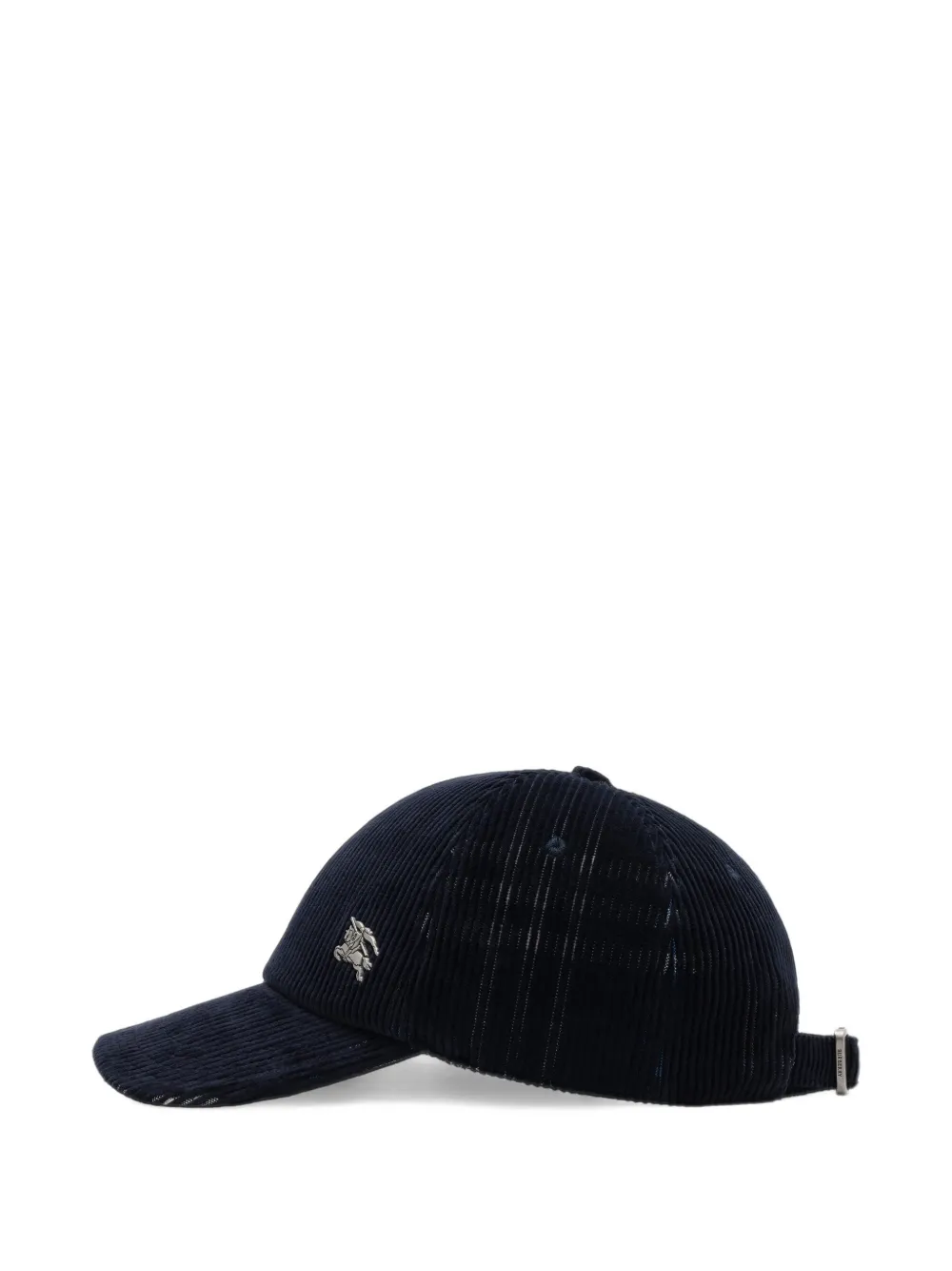 Burberry check corduroy baseball cap Blauw