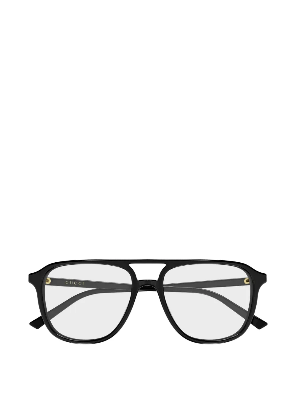 Gucci Eyewear Occhiali con montatura stile pilota - Nero