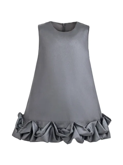 Tulleen Clarette ruffle-hem dress