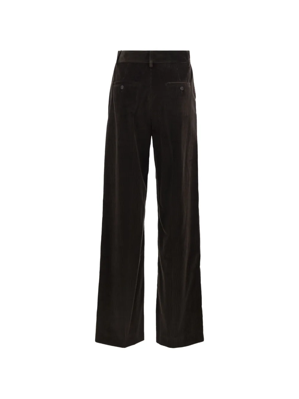 Weekend Max Mara Ribfluwelen broek Bruin