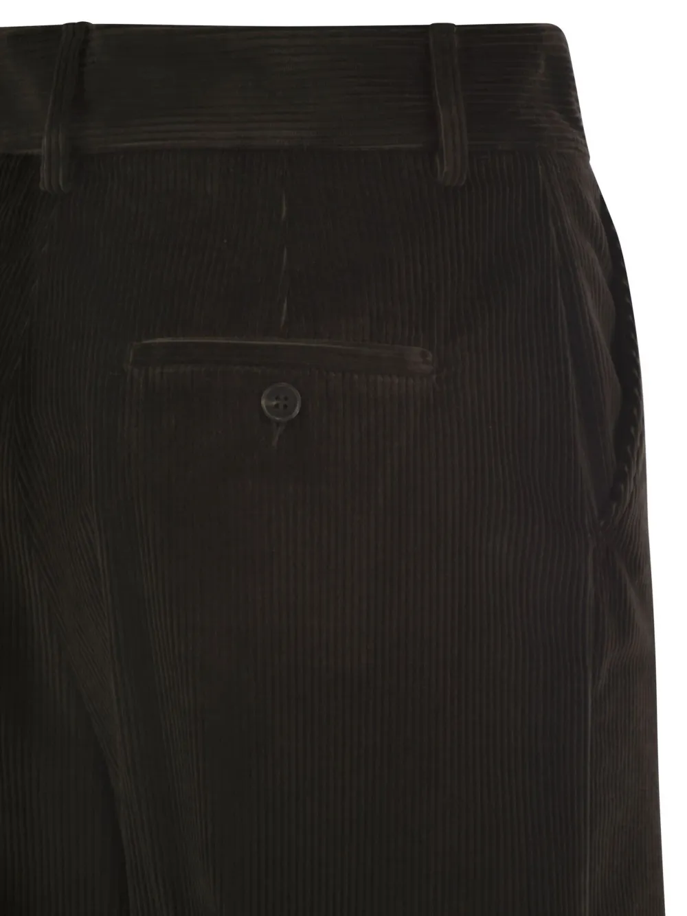 Weekend Max Mara Ribfluwelen broek Bruin