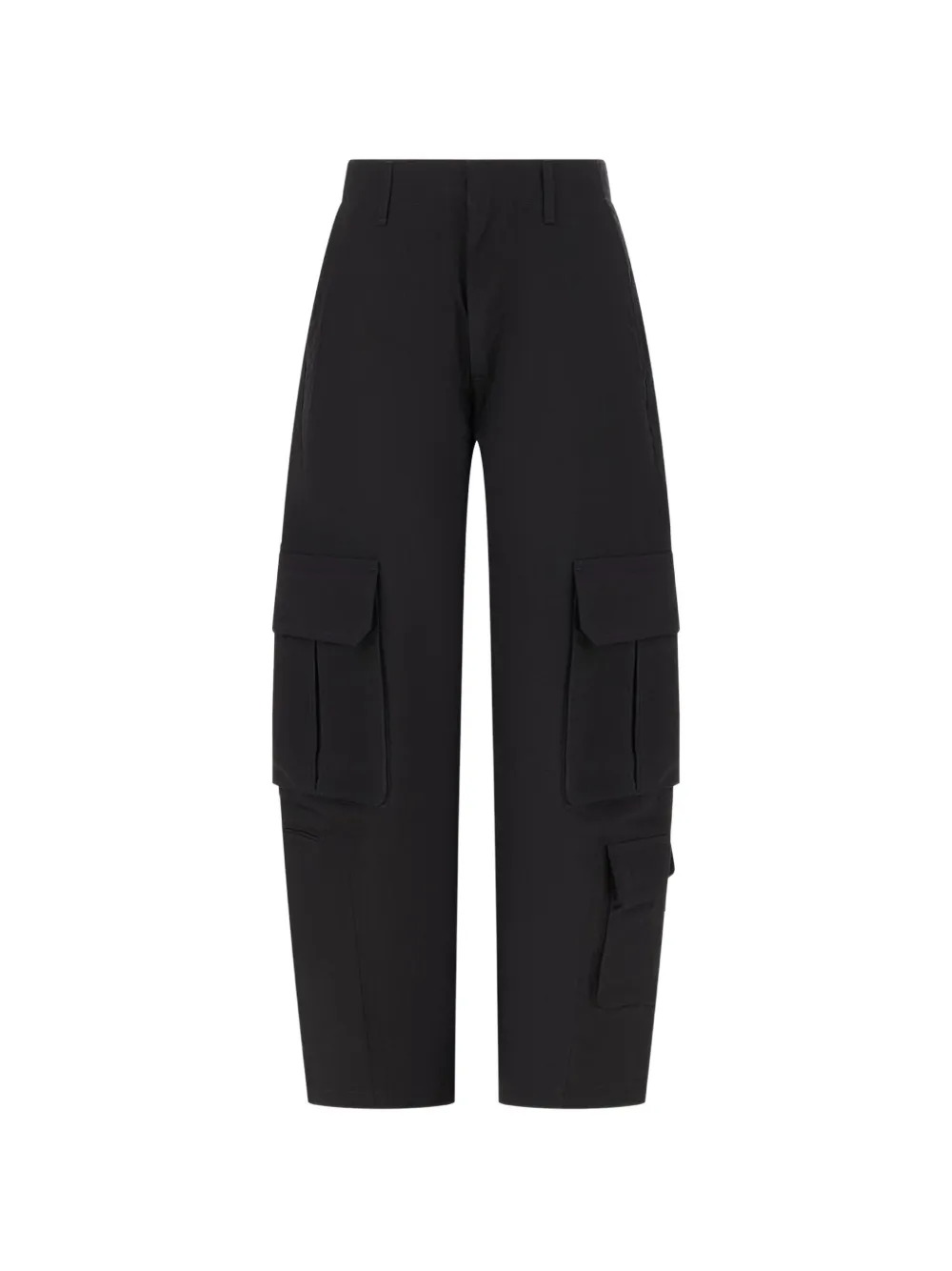 AGOLDE Ambika wide-leg cargo pants Zwart