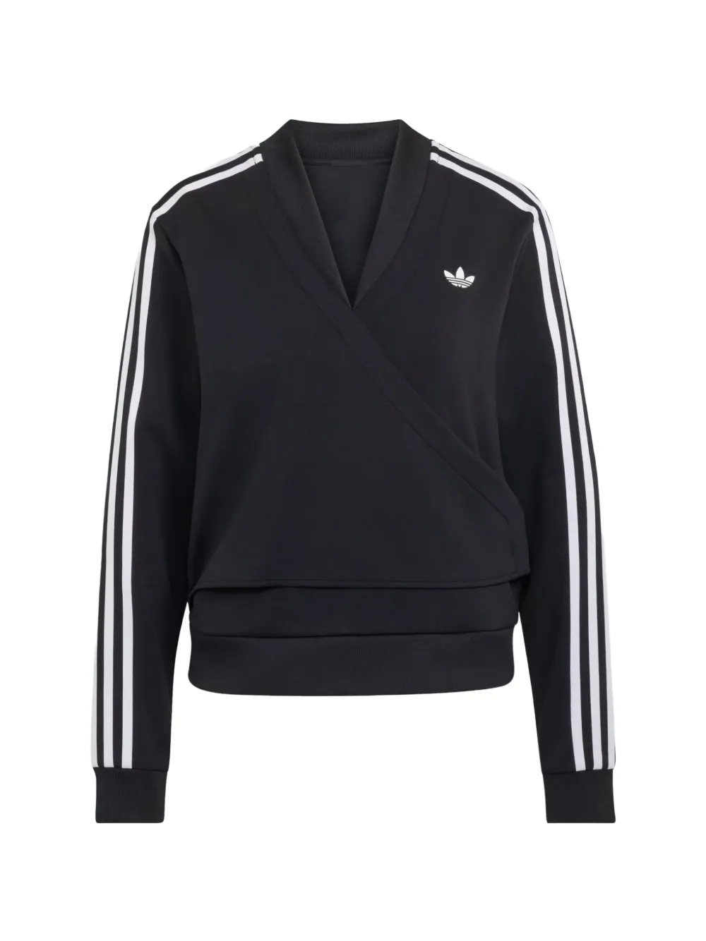 adidas Adiluna Season 2 wikkeltop met SSTR-print Zwart