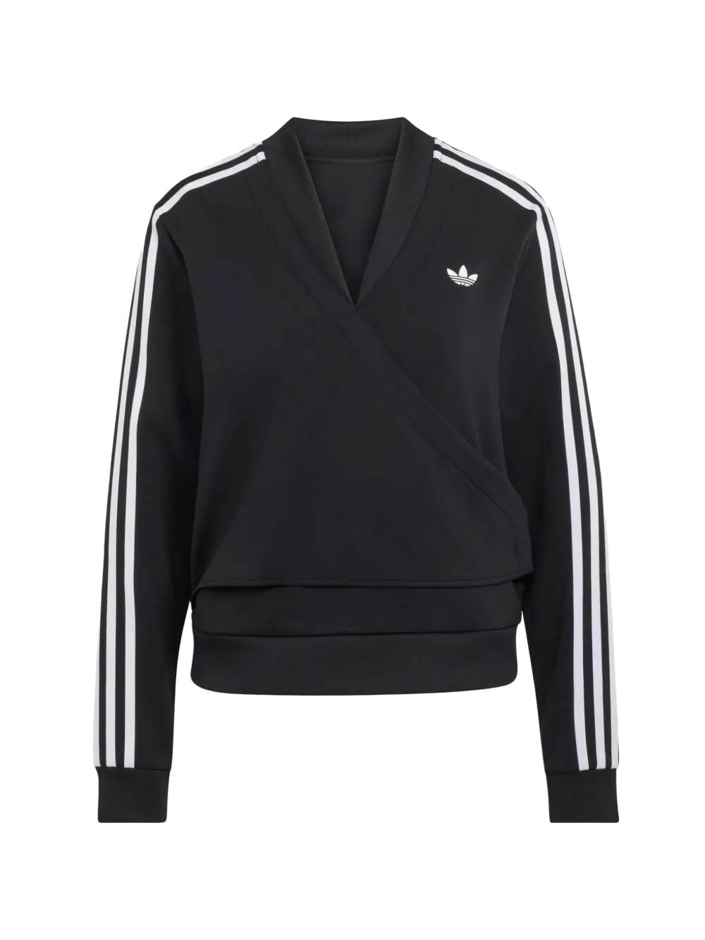 adidas Adiluna Season 2 wrap around SSTR track top - Schwarz
