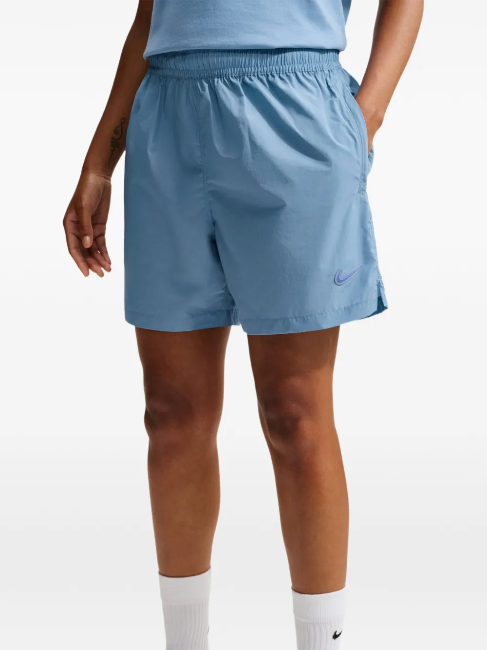 Nike NOCTA shorts met geborduurd logo Blauw