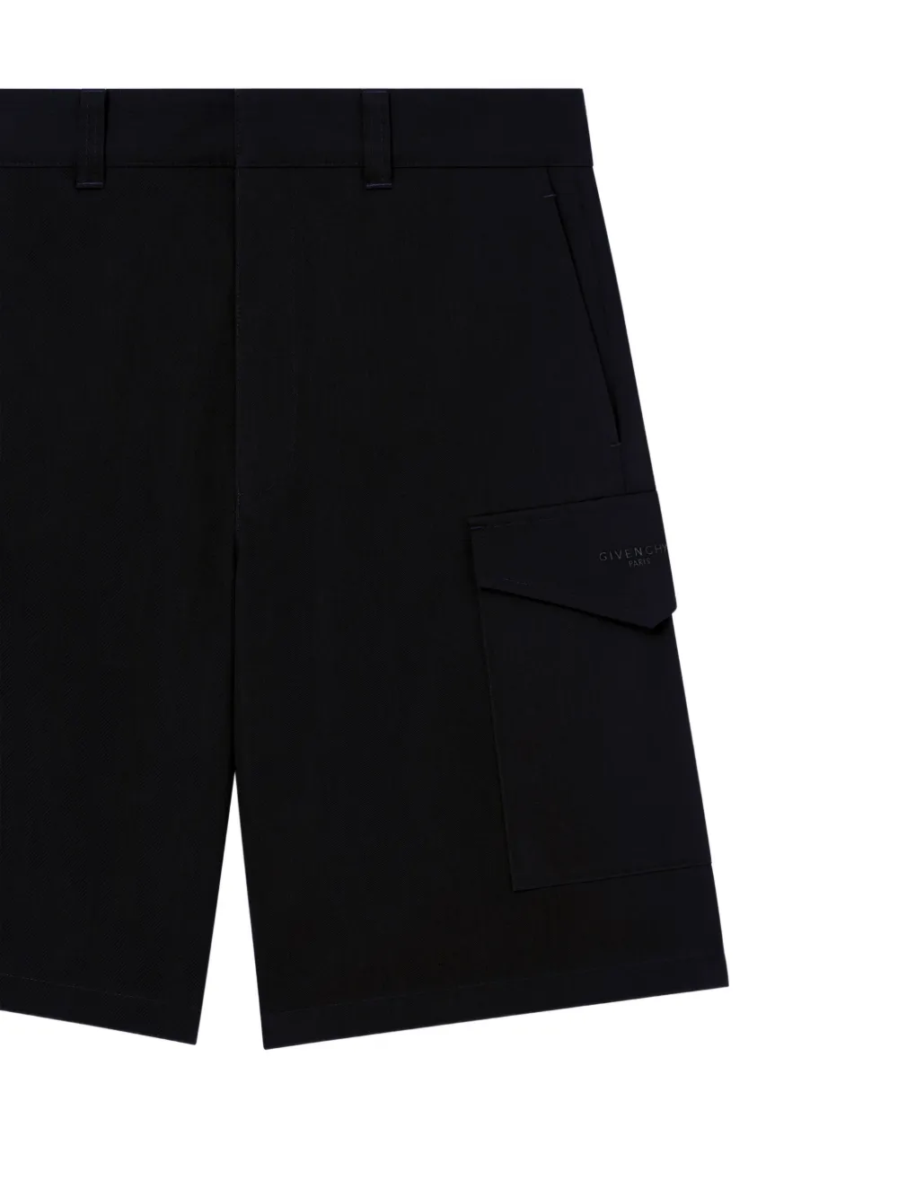 Givenchy Katoenen cargo bermuda shorts Zwart