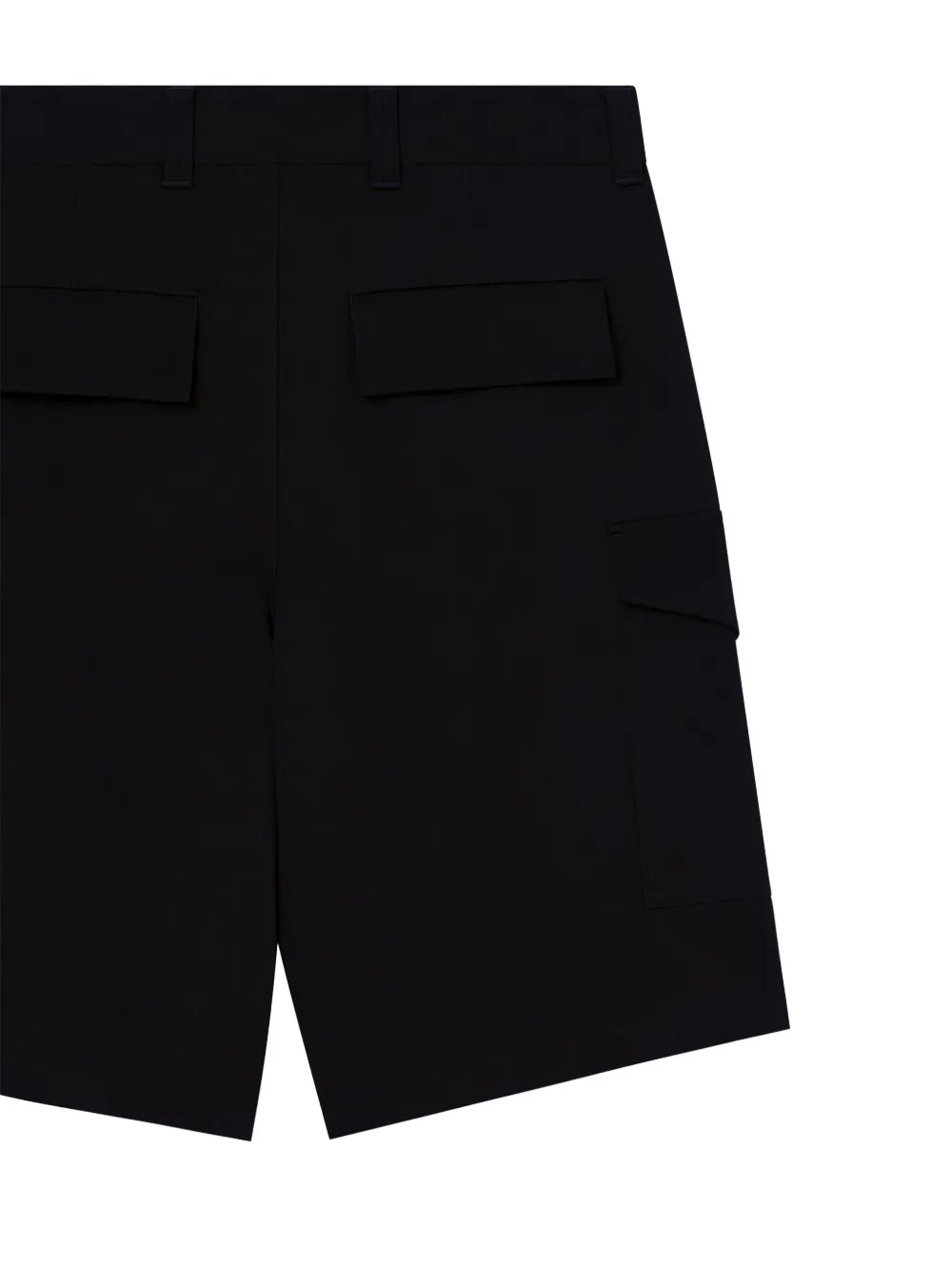 Givenchy Katoenen cargo bermuda shorts Zwart