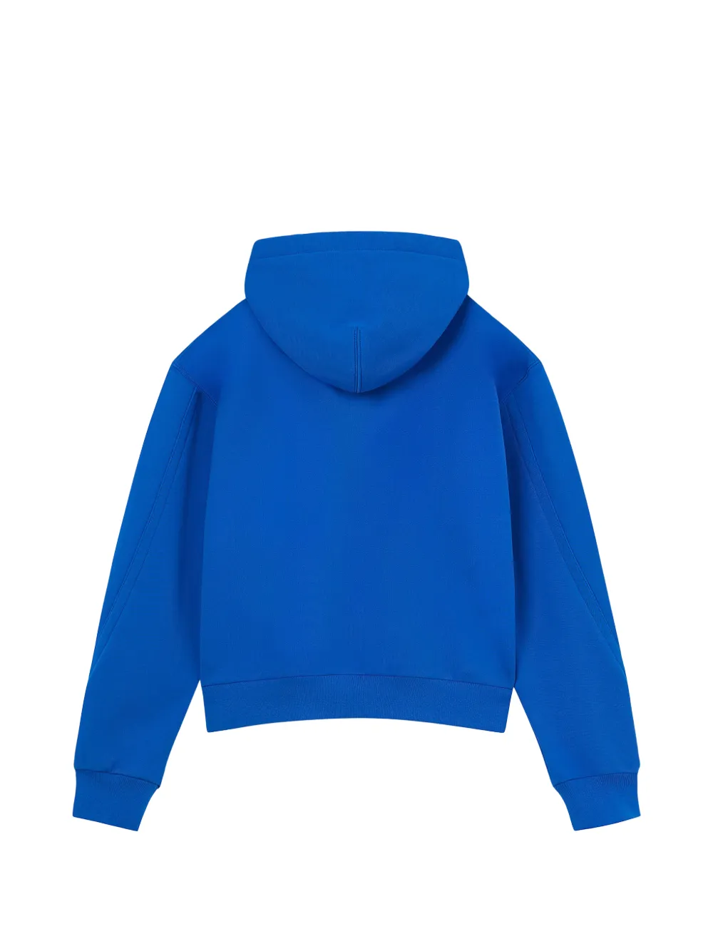 Givenchy Couture Seam fleece hoodie Blauw