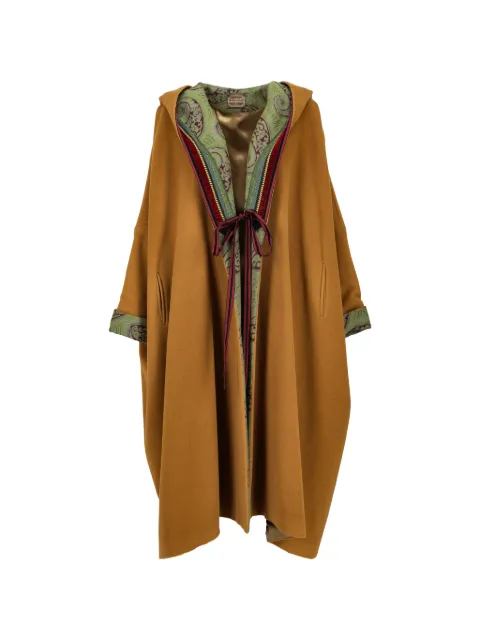 À la Bonne Renommée paisley-print hooded coat