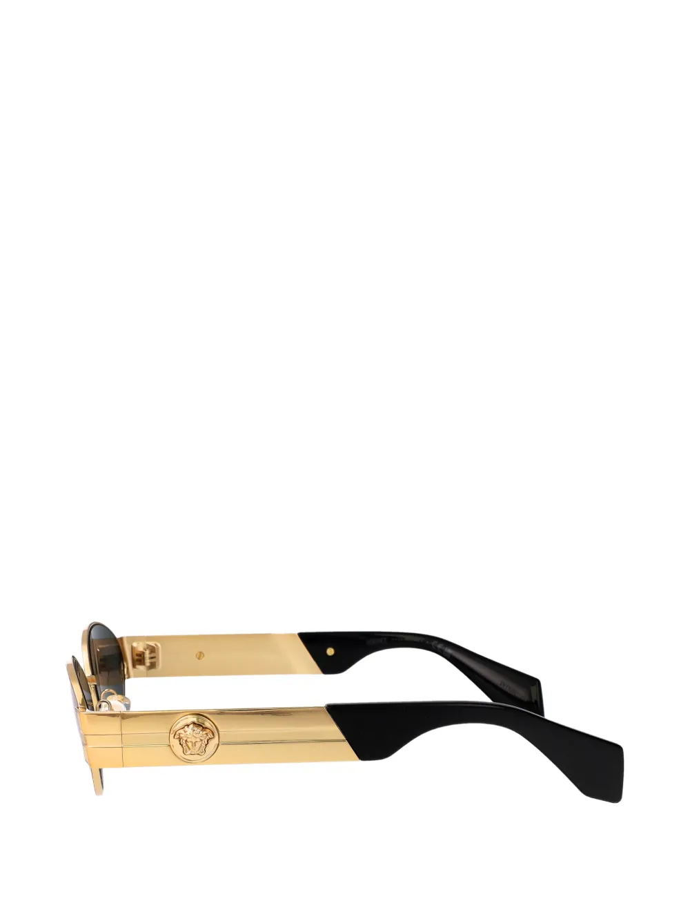 Versace Eyewear Maverick oval-frame sunglasses Goud