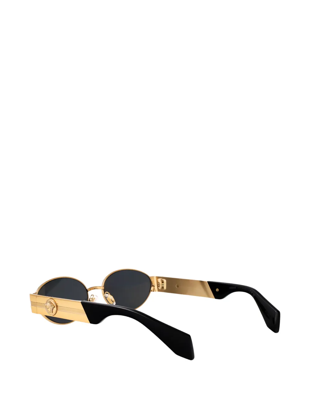 Versace Eyewear Maverick oval-frame sunglasses Goud