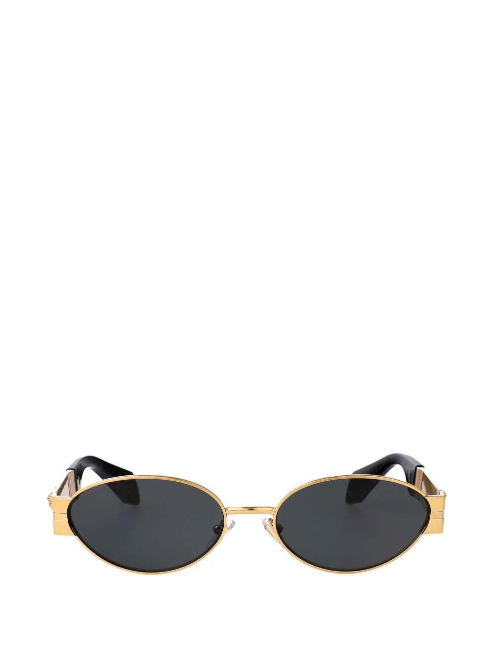 Versace Eyewear Maverick oval-frame sunglasses Goud