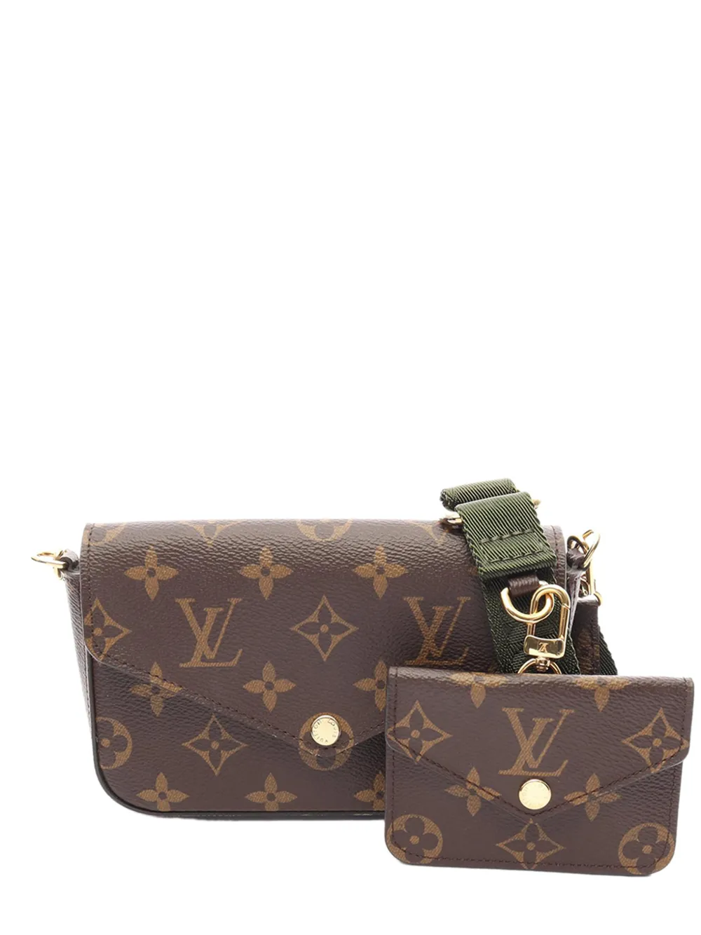 Louis Vuitton Pre-Owned 2020 Monogram Felicie Strap And Go crossbody bag - Marrone