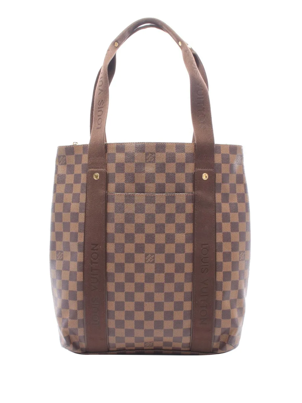 Louis Vuitton Pre-Owned 2008 Damier Ebene Cabas Beaubourg tote bag - Braun
