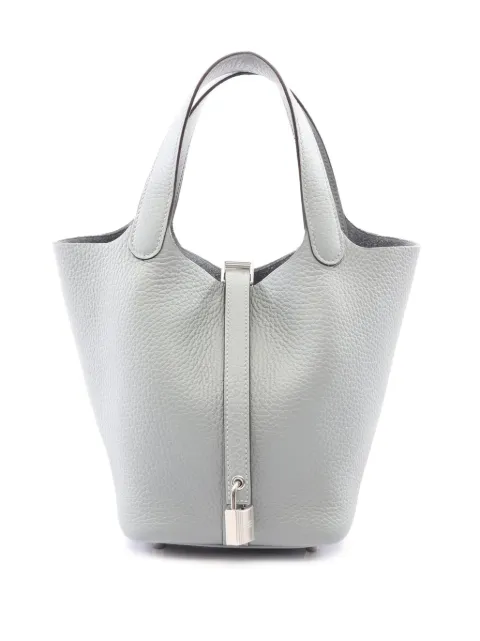 Hermès Pre-Owned 2003 Clemence Picotin Lock 18 handbag