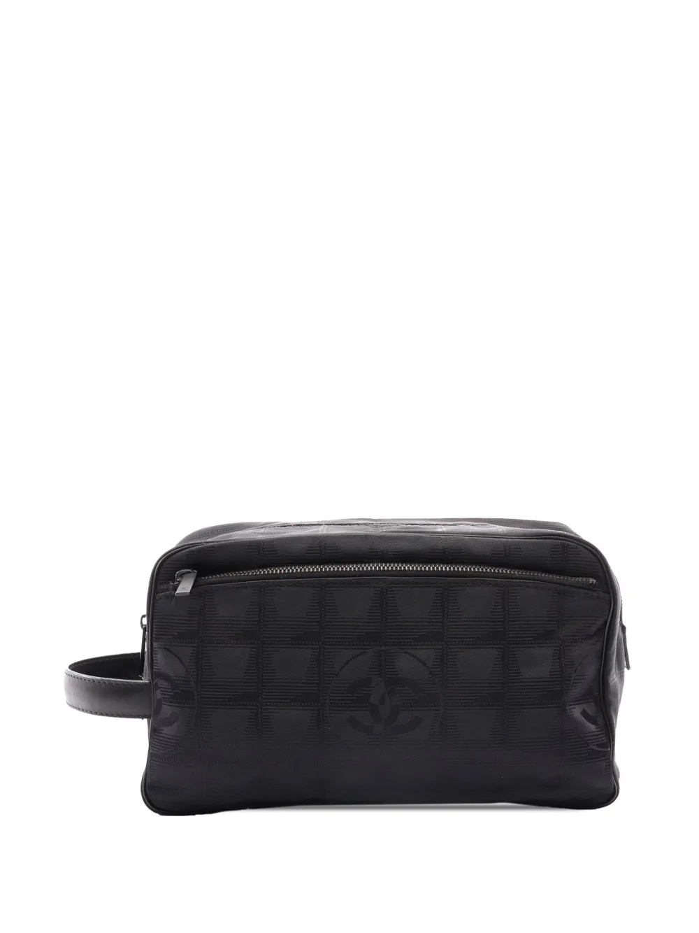 CHANEL Pre-Owned 2002-2003 New Travel Line Nylon clutch bag - Nero