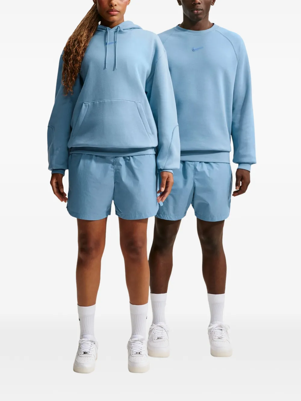 Nike Nocta Cardinal fleece shorts Blauw