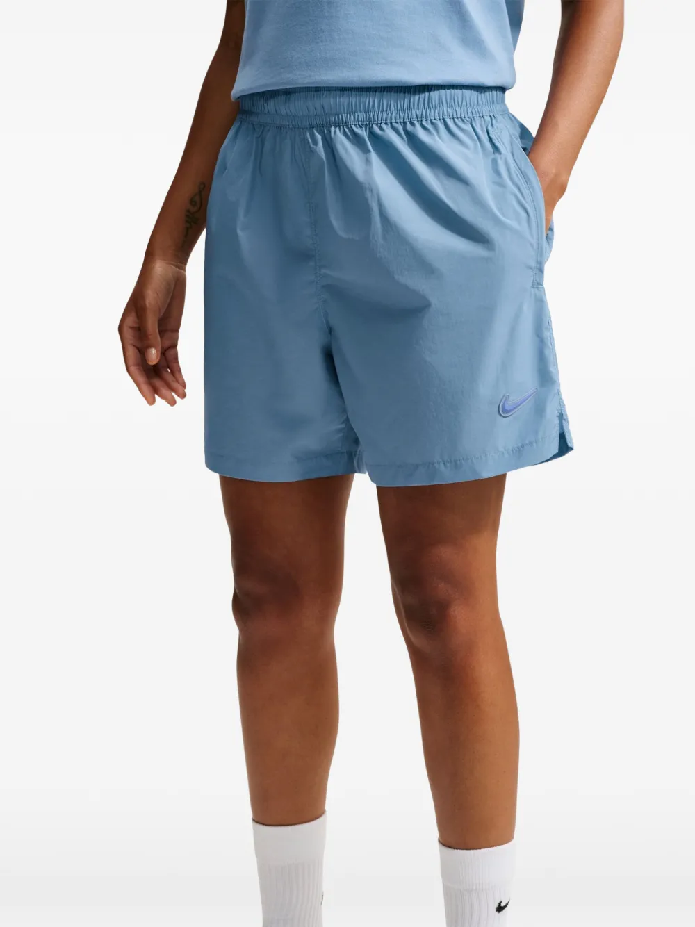 Nike Nocta Cardinal fleece shorts Blauw